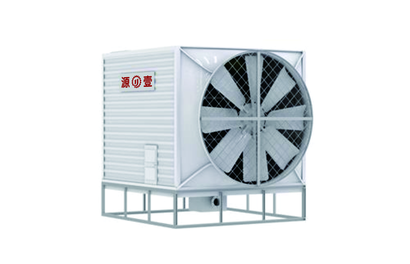 Square side air cooling tower